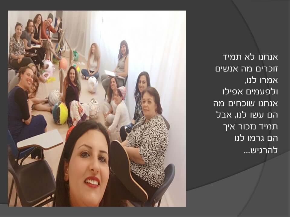 אנחנו לא תמיד זוכרים מה אנשים אמרו לנו, ולפעמים אפילו אנחנו שוכחים מה הם עשו לנו, אבל תמיד נזכור איך הם גרמו לנו להרגיש...